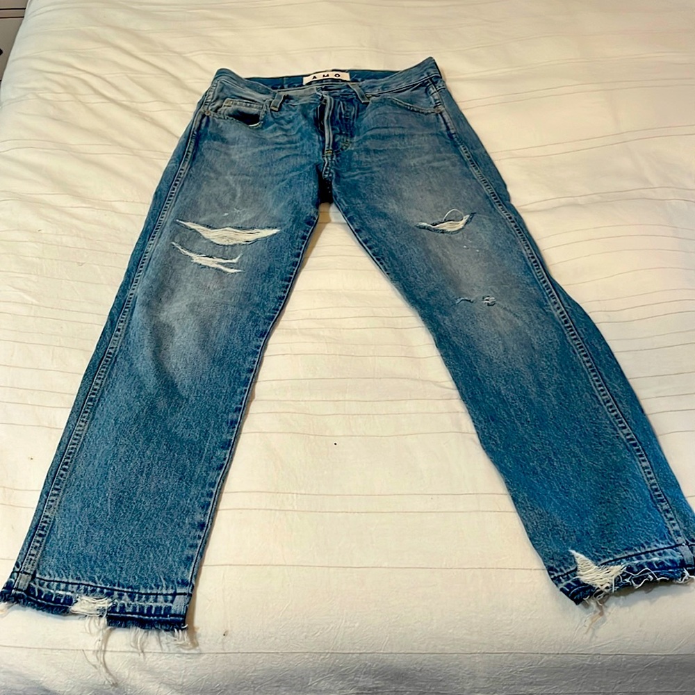 AMO BABE Vintage Blues size 26, inseam 26 1/4